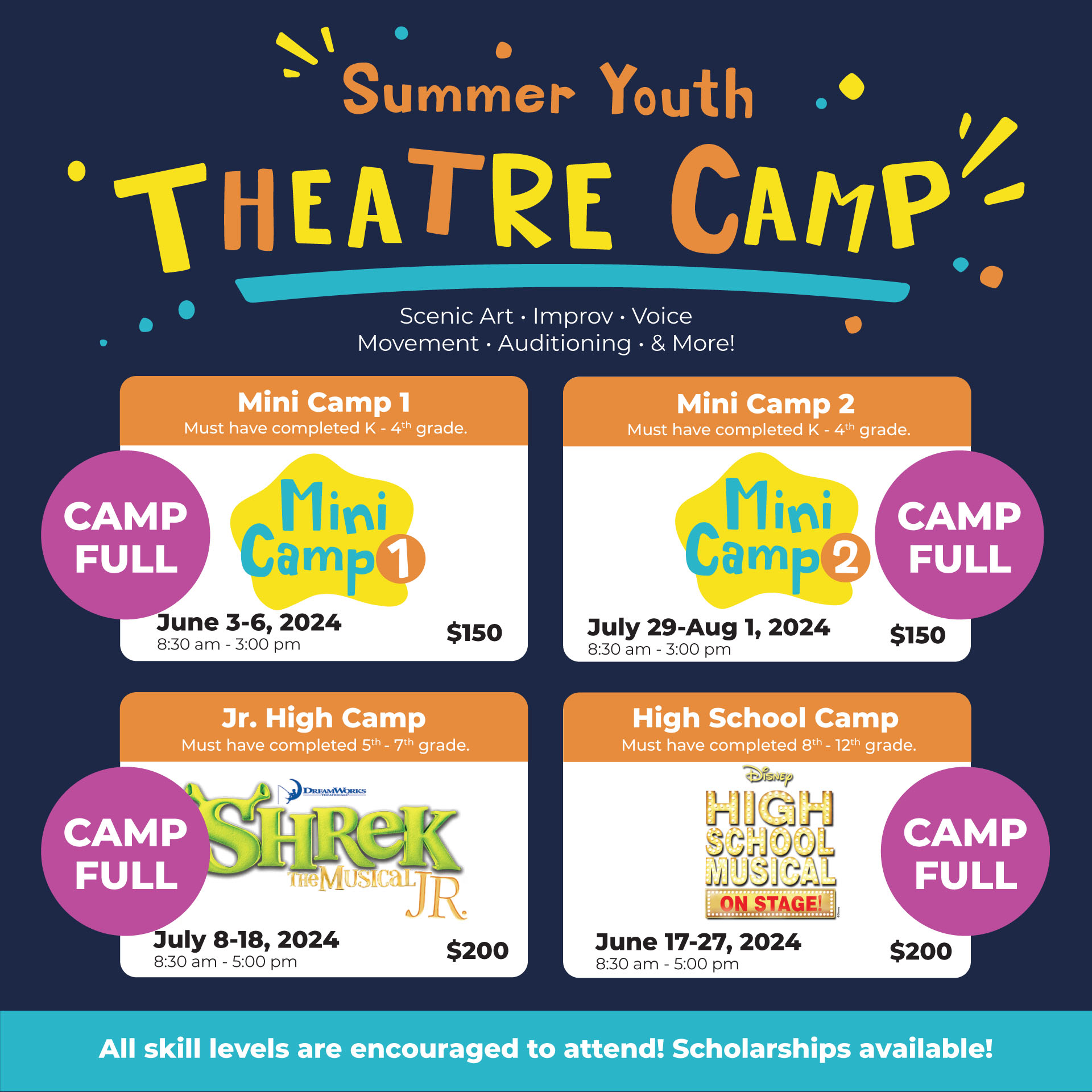 Summer Theatre Camp 2024