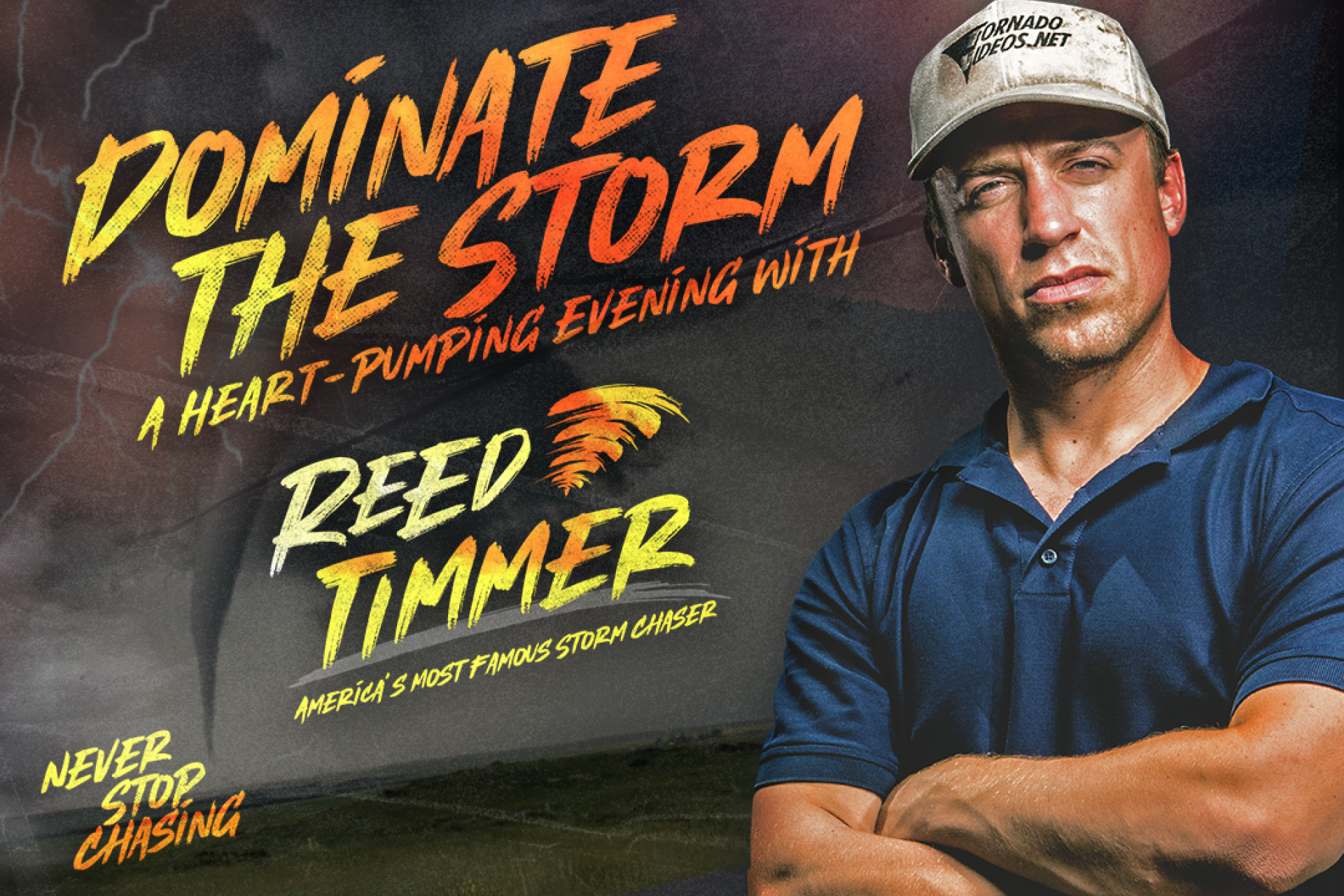 Dr. Reed Timmer Storm Chaser at the Effingham Performance Center