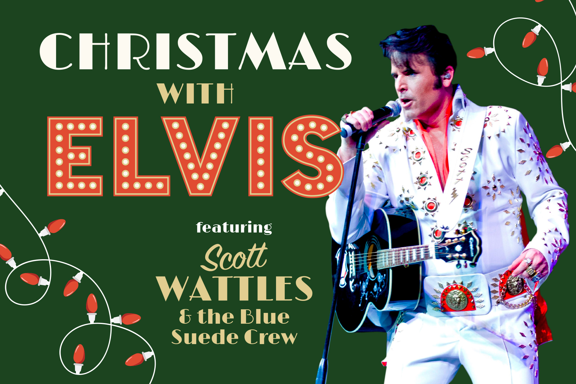 Christmas with Elvis featuring Scott Wattles at the Effingham Performance Center