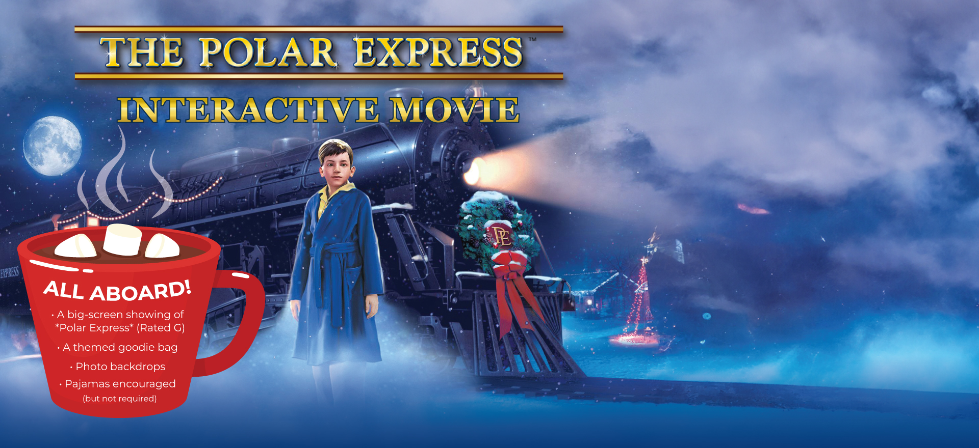 The Polar Express Interactive Movie at the Effingham Performance Center
