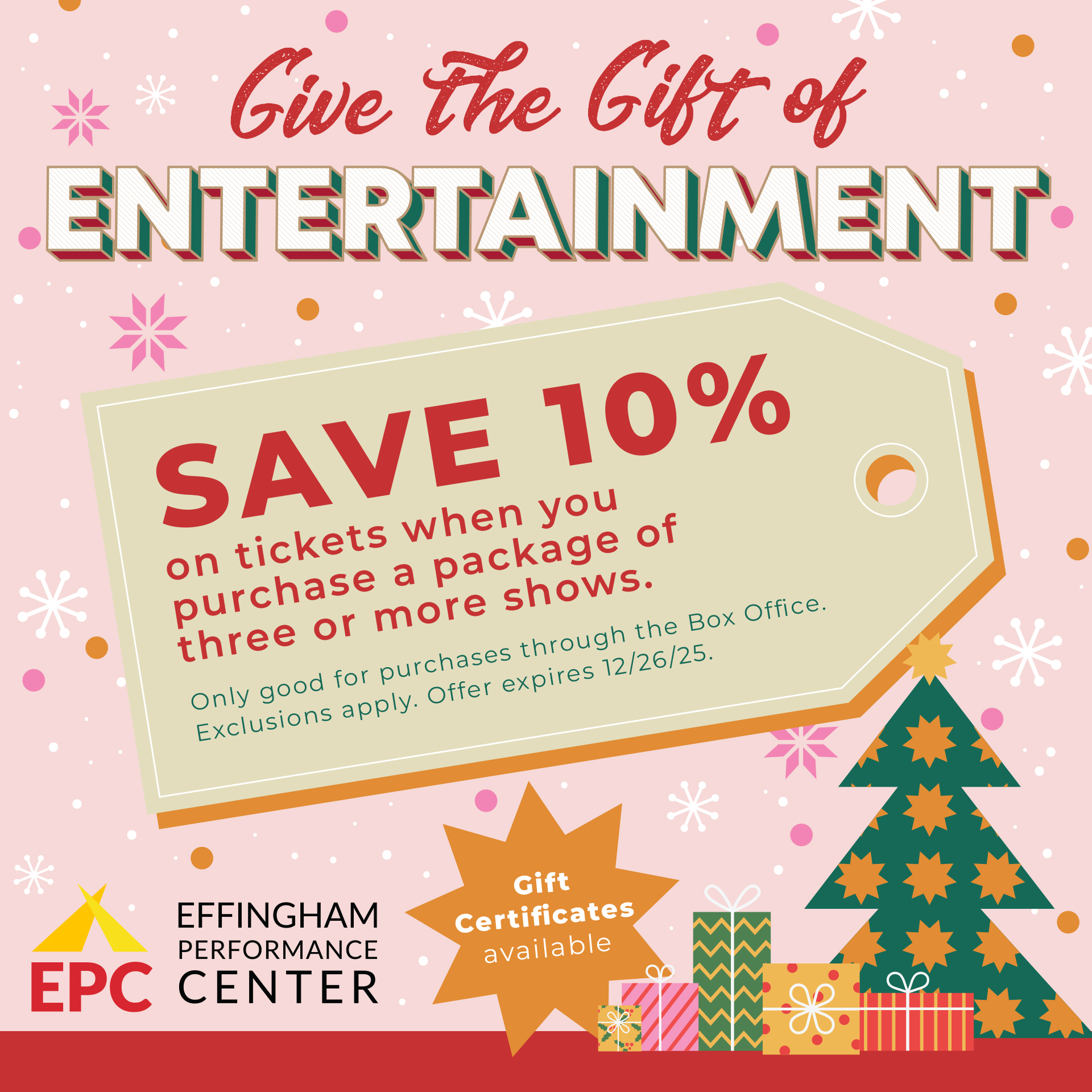 Give the Gift of Entertainment